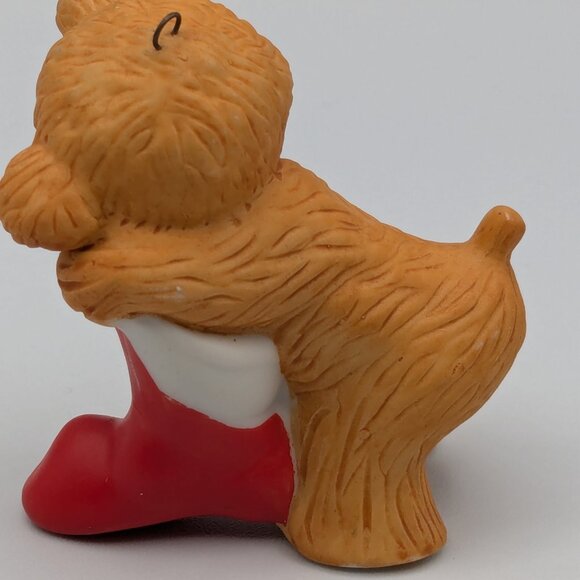 Hallmark Keepsake Cinnamon Bear 1987, 5th in Porcelain Bear Series, Ornament - Picture 5 of 11